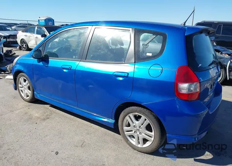 2008 Honda Fit Sport z USA, uszkodzony, nr VIN JHMGD38638S012431
